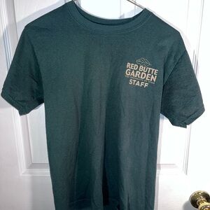 Red Butte Garden Staff Green T-Shirt